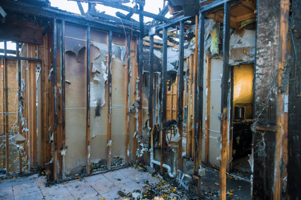 Professional Soot Cleanup technician working in North Catasauqua, PA